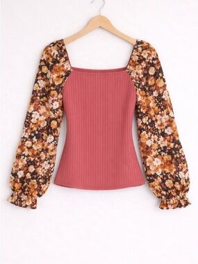 Something About Flowers Top